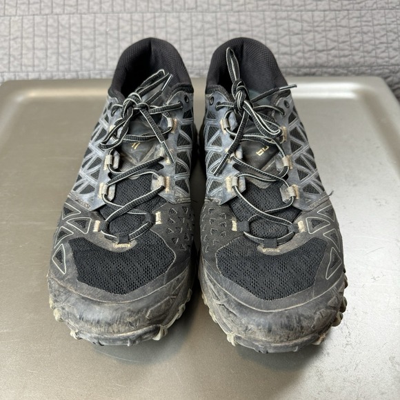 La Sportiva Bushido II Trail Running Shoes Black US Men's 11 Outdoor Hiking - Picture 5 of 16